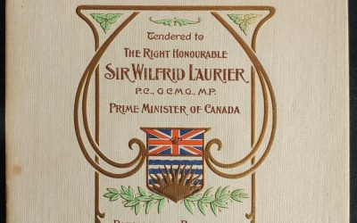 Victoria, B.C. 17 Aug 1910 Wilfrid Laurier Reception 8pg Programme