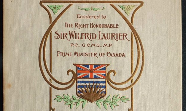 Victoria, B.C. 17 Aug 1910 Wilfrid Laurier Reception 8pg Programme