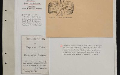 Barnard’s Express Unused Envelope on Wellburn page