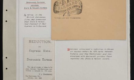 Barnard’s Express Unused Envelope on Wellburn page