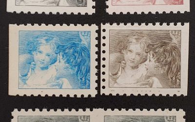 Canada 1967 Baby Sisters Test Booklet Unu stamps (6)