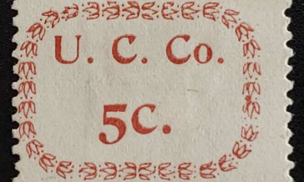 Upper Columbia Co. Fine Mint HR 1897 5c Local