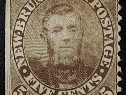 A newly rediscovered unused 1860 5c Connell brought $6655 in All Nations’ milestone 1450th auction