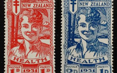 New Zealand #B3-4 Mint 1931 Laughing Boy Semipostal Set