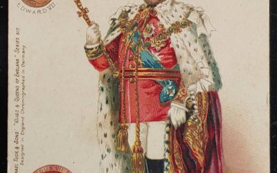 India 2 Feb 1907 1/4 on 1/2a Minto Fete Used Edward VII Postcard