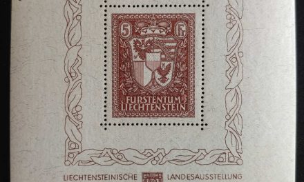 Liechtenstein #115 VFNH 1934 5Fr Agricultural Exhibition S/S US$2250
