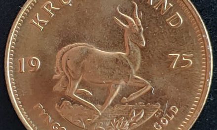 South Africa BU 1975 Ounce Gold Krugerrand