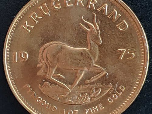 South Africa BU 1975 Ounce Gold Krugerrand