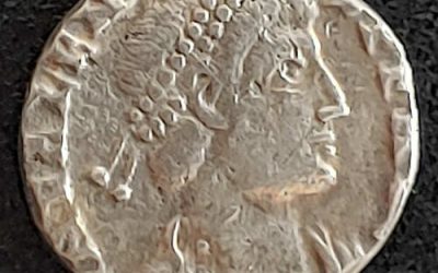 Valens 364-378 AD 1.24g Urbs Roma Silver Siliqua