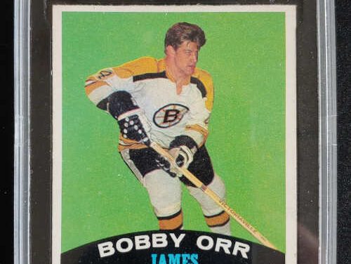 Bobby Orr KSA 7.5 NM+ 1970/71 OPC Norris Trophy Card
