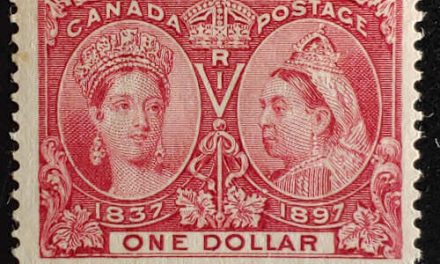 Canada #61 Fine Mint 1897 $1 Jubilee