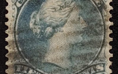 Canada #30e Used 1873 15c Deep Blue shade