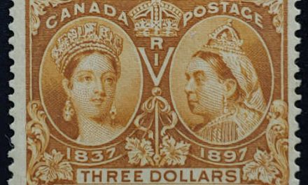 Canada #63 F/VF Unused 1897 $3 Jubilee