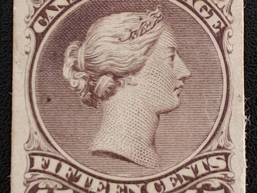 Canada #29P VF 15c LQ shade Plate Proof