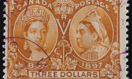 Canada #63 Fine Magenta CDS Used 1897 $3 Jubilee
