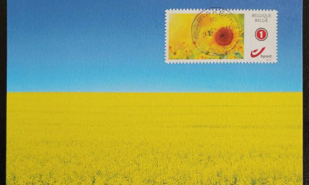 Belgium 24 Aug 1-2023 Ukraine Support Maxicard #1/2*