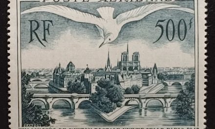 France #C22 VFNH 1947 U.P.U. Airmail