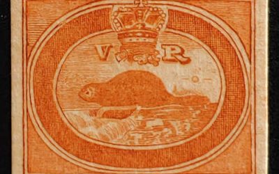 Canada #1F Prosser 3d Beaver engraved Progressive Die Proof