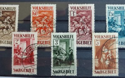 Saar #B30-6 Used 1931 Set (7)