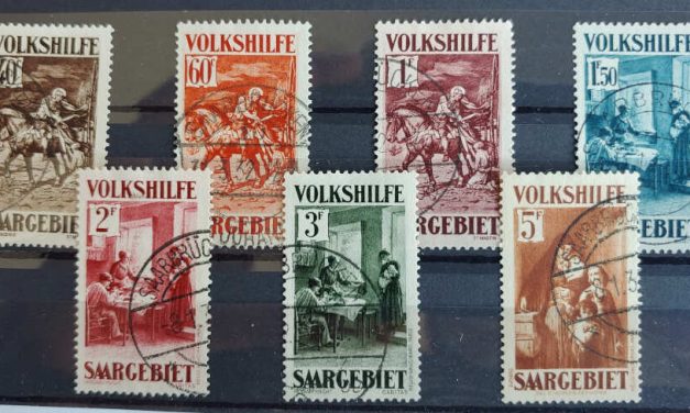Saar #B30-6 Used 1931 Set (7)