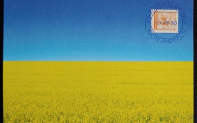 Brazil 24 Aug 2023 Ukraine Support Maxicard #1/2*