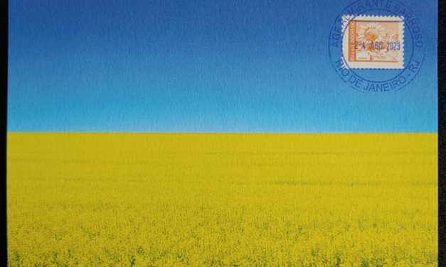 Brazil 24 Aug 2023 Ukraine Support Maxicard #1/2*