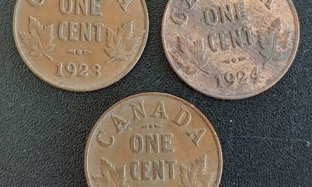 Canada Fine 1923-1925 George V key date Small Cent trio