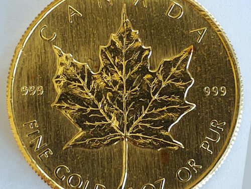 Canada BU 1982 .999 fine Ounce Gold Maple Leaf