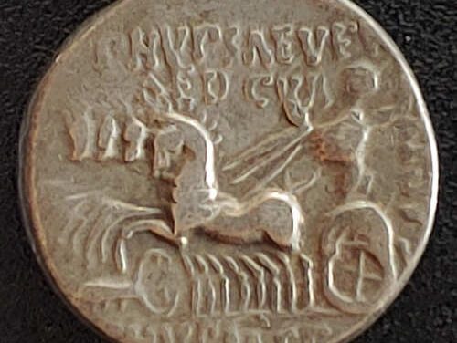 M. Aemilius Scaurus & P. Plautius Hypsaeus 58 BC 3.66g AR Denarius