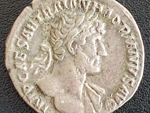 Hadrian 117-138 AD 3.41g Silver Denarius