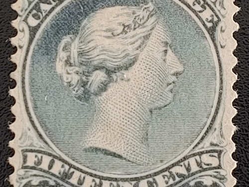 Canada #30 VF Mint 15c Large Queen shade