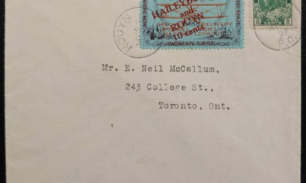 Patricia Airways #CL20 1926 Flight Cover $1000