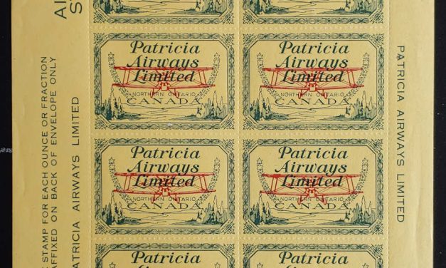 Patricia Airways #CL43 stamps Never Hinged 1928 Pane (8)