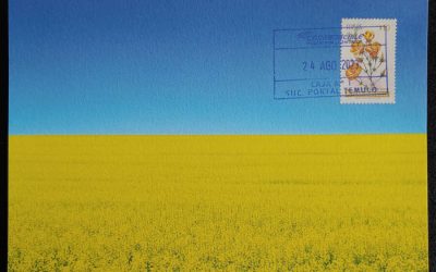 Chile 24 Aug 2023 Ukraine Support Maxicard #1/2*