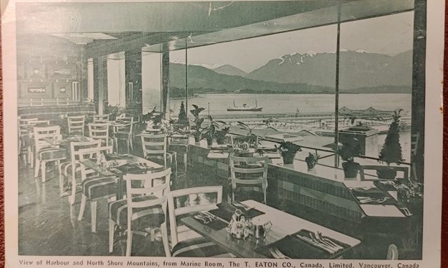 1998: Memories of Eaton’s stamp and coin department Vancouver