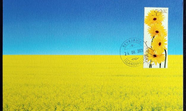 Iceland 24 Aug 2023 Ukraine Support Maxicard #1/2 (only one offered)*