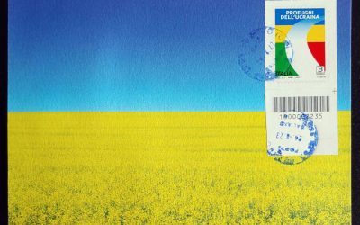 Italy 24 Aug 2023 Ukraine Support Maxicard #1/5 (one of three diff)*