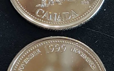 Canada BU 1999 September No Denomination Mule w/ normal