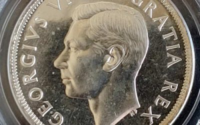 Canada PCGS PL65 1949 George VI Silver Dollar