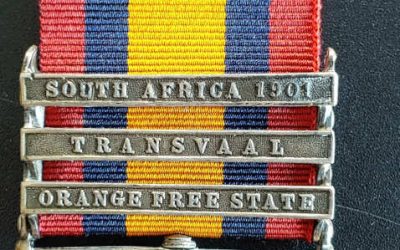 Queen’s S. Africa 1901 Medal, 3 clasps, named to Royal Highlander