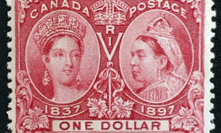 Canada #61 Fine Mint 1897 $1 Jubilee
