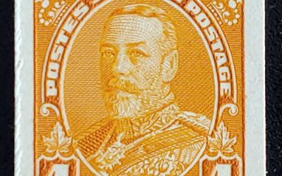Canada #220P VF 1935 4c George V Plate Proof, 800 made