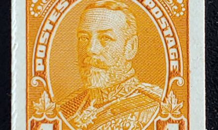 Canada #220P VF 1935 4c George V Plate Proof, 800 made