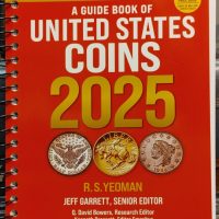 United States Coins 2025 ringbound colour 472 page Yeoman Red Book