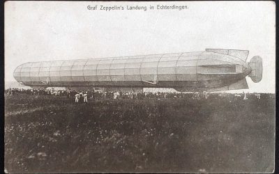 Belgium #82 1c Used Graf Zeppelin Postcard