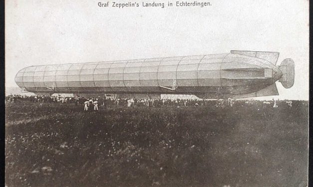 Belgium #82 1c Used Graf Zeppelin Postcard