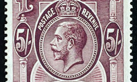 Falkland Islands #38 VF Mint 1912/1914 5/- George V