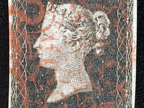 G.B. #1 VF Used 1840 1d Black position D-B