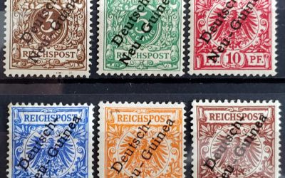 German New Guinea #1-6 Fine+ Mint 1897/1899 Set (6)