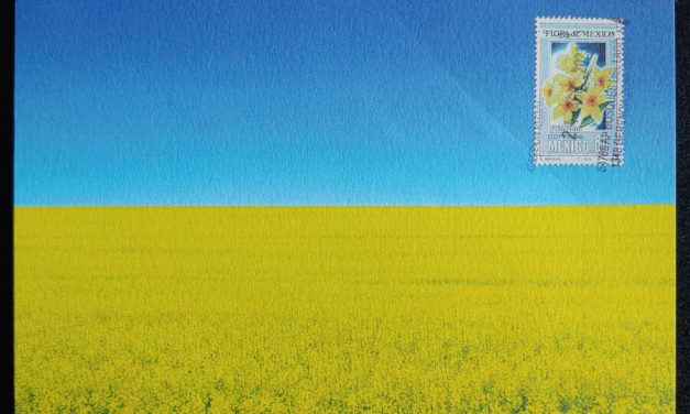 Mexico 24 Aug 2023 Ukraine Support Maxicard #1/3 (last one)*